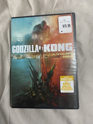 Godzilla Vs. Kong (DVD, 2021) Brand New & Sealed-image