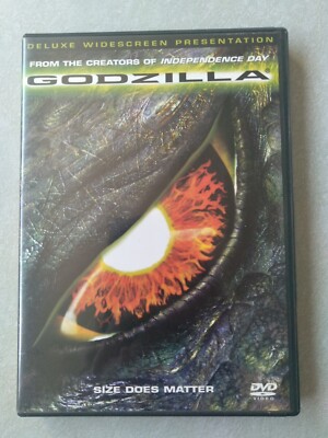 1998 Godzilla DVD Matthew Broderick Excellent condition Tri star -image