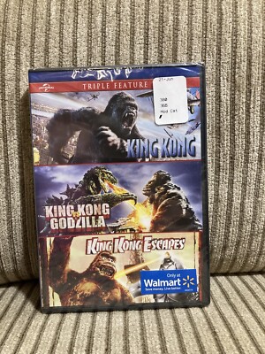 King Kong Triple Feature (DVD) King Kong King Kong vs Godzilla King Kong Escapes-image