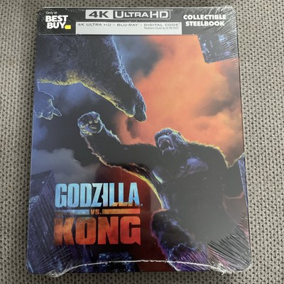 Godzilla vs. Kong, Only @ Best Buy Steelbook [4K Ultra HD + Blu-ray] New-image
