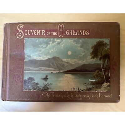 Tourist Guide to the Trosachs Thomas Nelson & Sons Souvenir Postcard Booklet-image