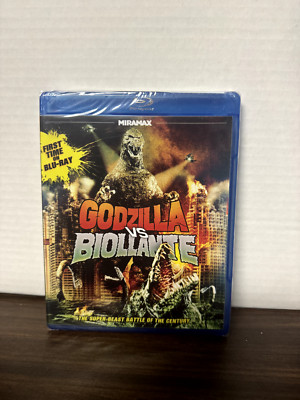 Godzilla VS. Biollante (Blu-ray Disc, 2012) Miramax Toho (Still Sealed)-image