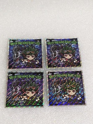 Yugioh Yuya Sakaki King Black Dragon Rebellion Dragon 4Piece Card Set Excellent-image