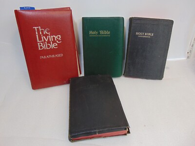 Vintage Cottle Family Bibles 4 History Jimi Ann Ralph Austin Ancestry Collection-image