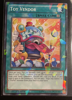 SP15-EN043 Toy Vendor Shatterfoil Rare 1st Edition YuGiOh-image