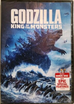 GODZILLA: King Of The Monsters dvd (2019) new/sealed-image