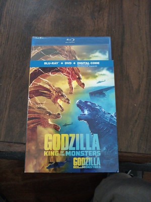 Godzilla: King of the Monsters (Blu-ray, 2019) W/ OOP Slip Cover New/Sealed-image