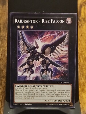 Raidraptor - Rise Falcon - 1st Edition - Yugioh Dark XYZ - Vintage-image