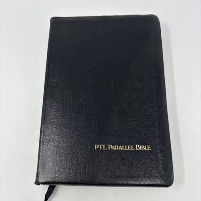 PTL Parallel Edition: KJV & The Living Bible Large Print Concordance 1983-image
