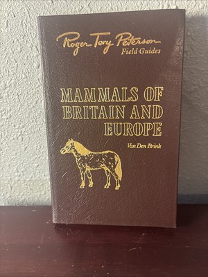 MAMMALS OF BRITAIN AND EUROPE Easton Press LEATHER Peterson Field Guide-image