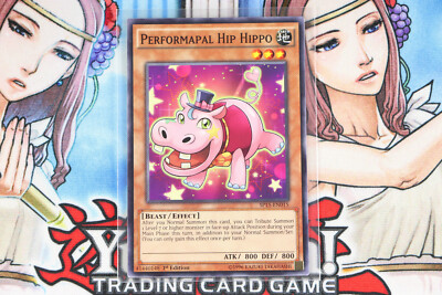 Yugioh Performapal Hip Hippo SP15-EN015 1st Edition Common-image