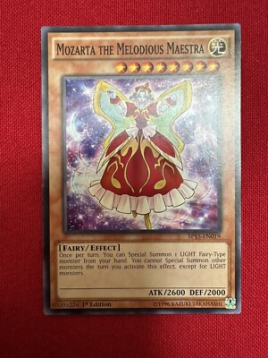 Mozarta The Melodious Maestra (SP15-EN019) Yu-Gi-Oh! Fairy Card - 1st Edition-image