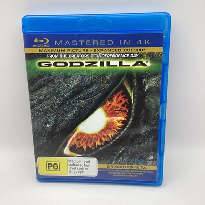Godzilla (Blu-ray, 1998) Region Free - Free Postage (B1.1)-image