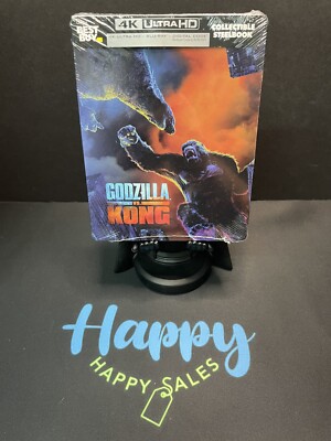 Godzilla Vs Kong Best Buy Exclusive 4K UHD Blu-Ray Steelbook - Collectible *NEW*-image