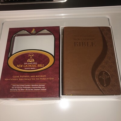 St. Joseph New Catholic Bible by Catholic Book Publishing Corp. (2019, Leather)-image