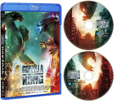Godzilla vs Kong Movie Blu-ray -image