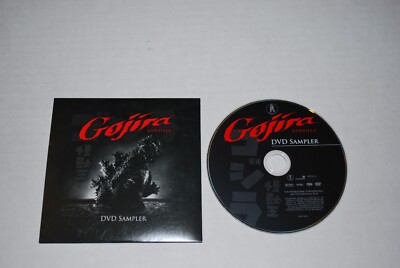 RARE GOJIRA GODZILLA DVD SAMPLER-image