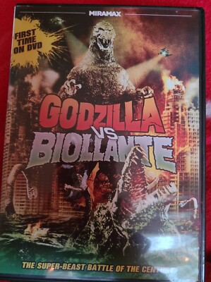 Godzilla vs. Biollante (DVD, 2012) Miramax Action Sci-Fi Classic HTF RARE OOP-image