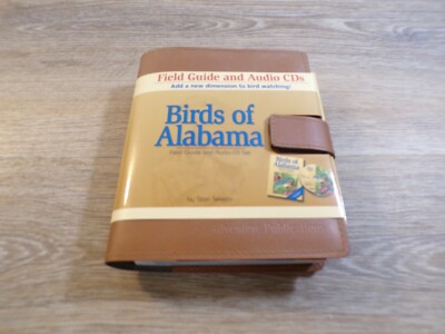Stan Tekiela BIRDS OF ALABAMA FIELD GUIDE & AUDIO CDs w/Leather Case Set UNUSED-image