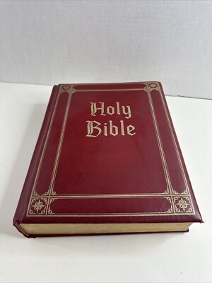 Vintage 1960 Holy Bible Guiding Light Edition King James Good Counsel Publishing-image