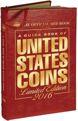 The Official Red Book Guide United States US Coins 2016 Leather Limited Edition-image