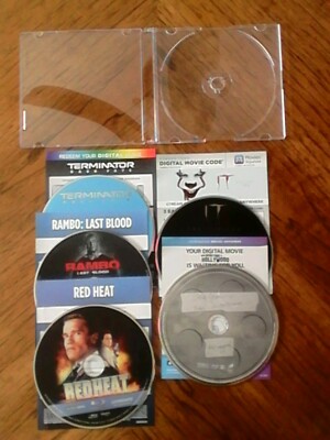 VARIOUS REGULAR BLU-RAYS WITH 4K DIGITAL CODE-image