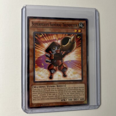 Superheavy Samurai Trumpeter SP15-EN028 Shatterfoil Rare 1st Edition YuGiOh NM-image