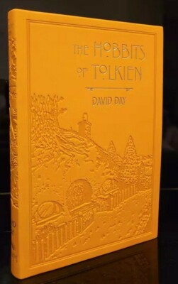 THE HOBBITS OF TOLKIEN David Day Illustrated Guide Flexi Bound Faux Leather NEW-image