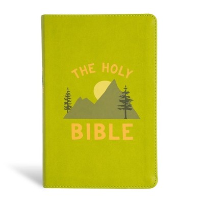 KJV Kids Bible, Green Leathertouch by Holman Bible Publishers Leather Book-image