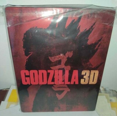 [Blu-ray] Godzilla 3D Steelbook - Very Good Condition (Small Chip at the Back)-image