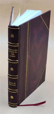 Guide to the lakes / William Wordsworth. 1926 [Leather Bound]-image