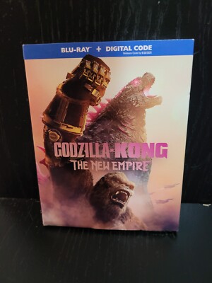 Godzilla x Kong: The New Empire (Blu-ray + Digital Codę).  BRAND NEW SEALED!-image