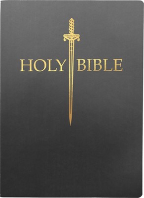 KJV Sword Bible, Large Print, Black Ultrasoft: (Red Letter, 1611 Version) by Whi-image