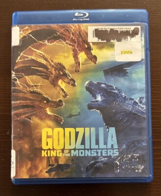 Godzilla King Of Monsters (2019) Blu-Ray + DVD 2-Disc Set, Former Library Copy-image