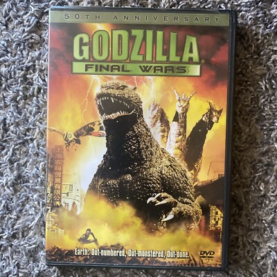 Godzilla Final Wars 50th Anniversary DVD Very Good Condition-image