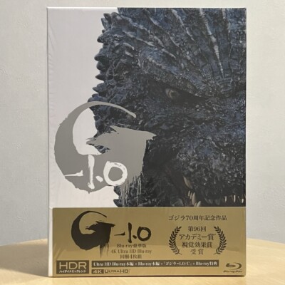 Godzilla Minus One Deluxe Edition 4K Ultra HD+3 Blu-ray+2 Booklet+Case Beautiful-image