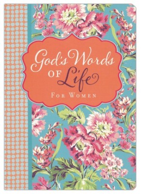 Devotional God's Word Of Life For Women Turquoise and Orange Leather-image