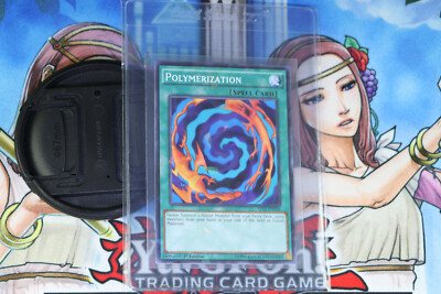 Yugioh Spell Card Polymerization SP15-EN038 1ST Edition Shatterfoil Rare-image