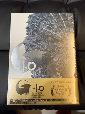 Godzilla Minus One Deluxe Edition 4K Ultra HD+3 Blu-ray+2 Booklet+Case-image