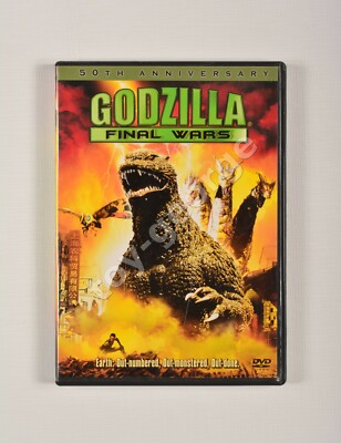 Region 1 - DVD - Godzilla Final Wars - 2004 - 50th Anniversary-image