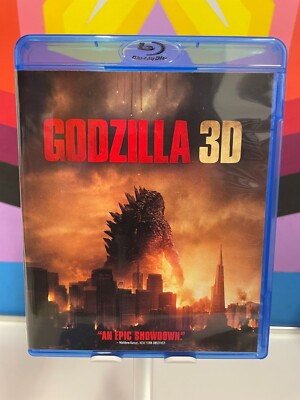 Godzilla (Blu-ray + 3D + DVD, 2014)-image