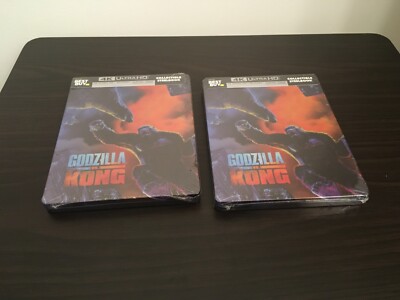 Godzilla Vs Kong 4K Steelbook 4K Ultra HD/ Blu Ray/ Digital Brand New -image