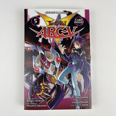 Yu-Gi-Oh! Arc-V Manga Volumes 5 - NO CARDS HC MANGA English Edition-image