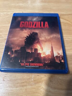 GODZILLA 2014 BLU-RAY & DVD Like New-image
