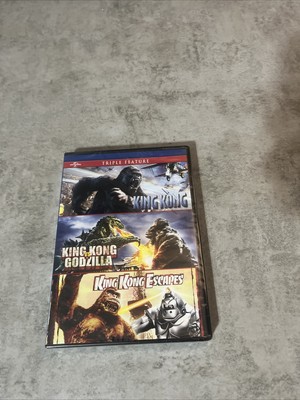 KING KONG 2005 + KING KONG VS GODZILLA + KING KONG ESCAPES New DVD 3 Films M42-image