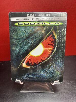Godzilla Limited Edition (4K UHD+Blu-ray+Digital, 1998) Factory Sealed-image