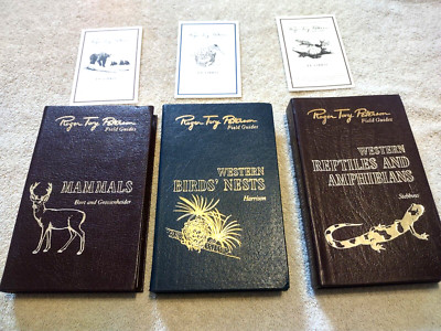 EASTON PRESS Roger Tory Peterson Western Field Guides 50th Ann. X3 NEW-image