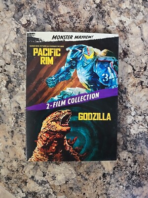 Godzilla/Pacific Rim, DVD, 2013, Double Feature - Like New w/ Slip Cover-image