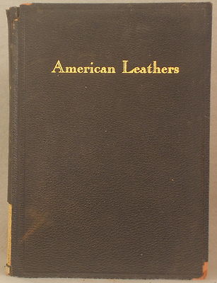 1929 American Leathers Reference Book Published Primarily for Shoe Retailers-image