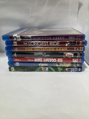 Blu-Ray movie lot - 7 Movies-image